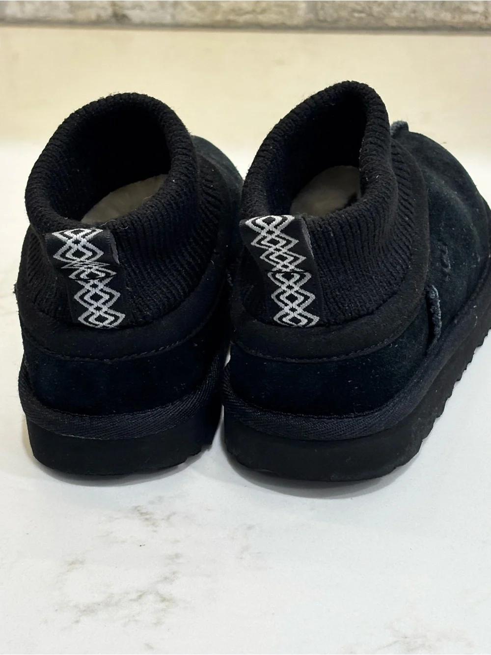 UGG Kids' Classic Ultra Stretch Cuff Boots in Black,
